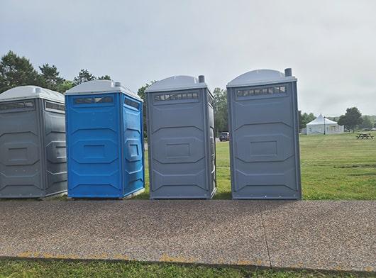 our team frequently cleans and maintains the event restrooms throughout the period of your event to ensure they're always in pristine condition